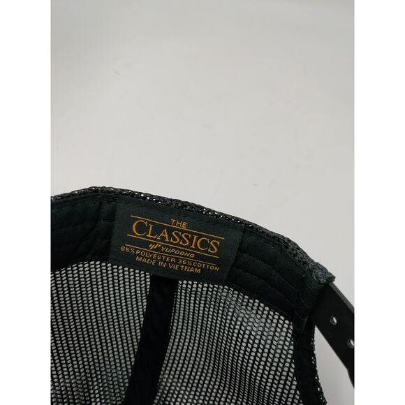 Earned Not Given Snapback Meshback Hat Black The Classics Yupoong Adjustable - Picture 9 of 9